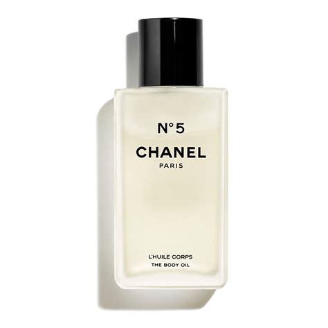 chanel 5 huile corps|huile corps eau de chanel.